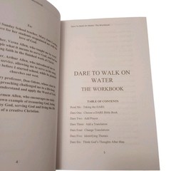 Dare To Walk On Water Workbook Robert A. Allen 26 Dares Bible Study Guide Action