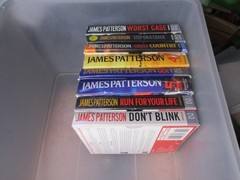 James Patterson Audio CD Books Lot of 8 FAST SHIPPING AS PICTURED