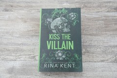 Kiss The Villain: A Dark College mm Romance (Legacy of Gods) by Rina Kent Paper