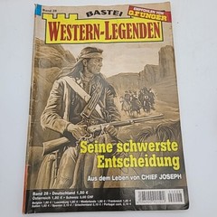 BASTEI Western-Legenden 7 Western Pulp Fiction German Booklets Books Band 24++