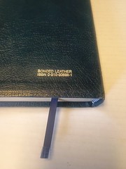 Student Bible NIV Bonded Leather Blue 1988