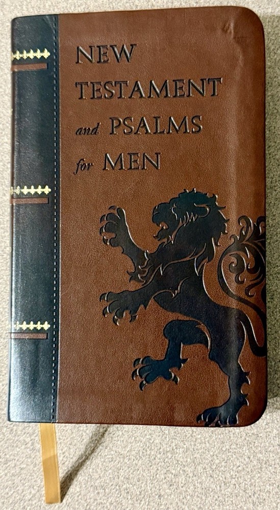 New Testament and Psalms for Men Saint Benedict Press RSV-CE Leatherette