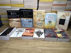 Lot of 11 Ken Follet Hardcover Paperback Books Mixed Winter World Fall Of Giants