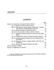 The Family Fallout Shelter „1959” 31 Pages