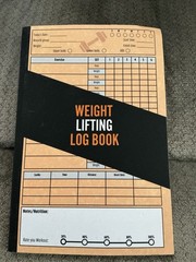 New Weight Lifting Log Book, 120 Pages – Paperback