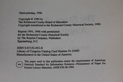 THE STORY OF AUGUSTA (Georgia) by Edward Cashin 1996 HB