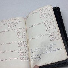 Bible Scofield Reference Edition 1945 KJV Oxford Black Morocco Leather lined