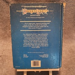 DragonLance Adventures #2021 AD&D Advanced Dungeons and Dragons Hardcover 1987
