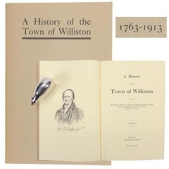 WILLISTON VERMONT Town History 1763-1913 Governor Thomas Chittenden War Indians