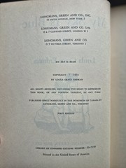 My Sky Is Blue By Loula Erdman 1st Edition 1953 HC DJ