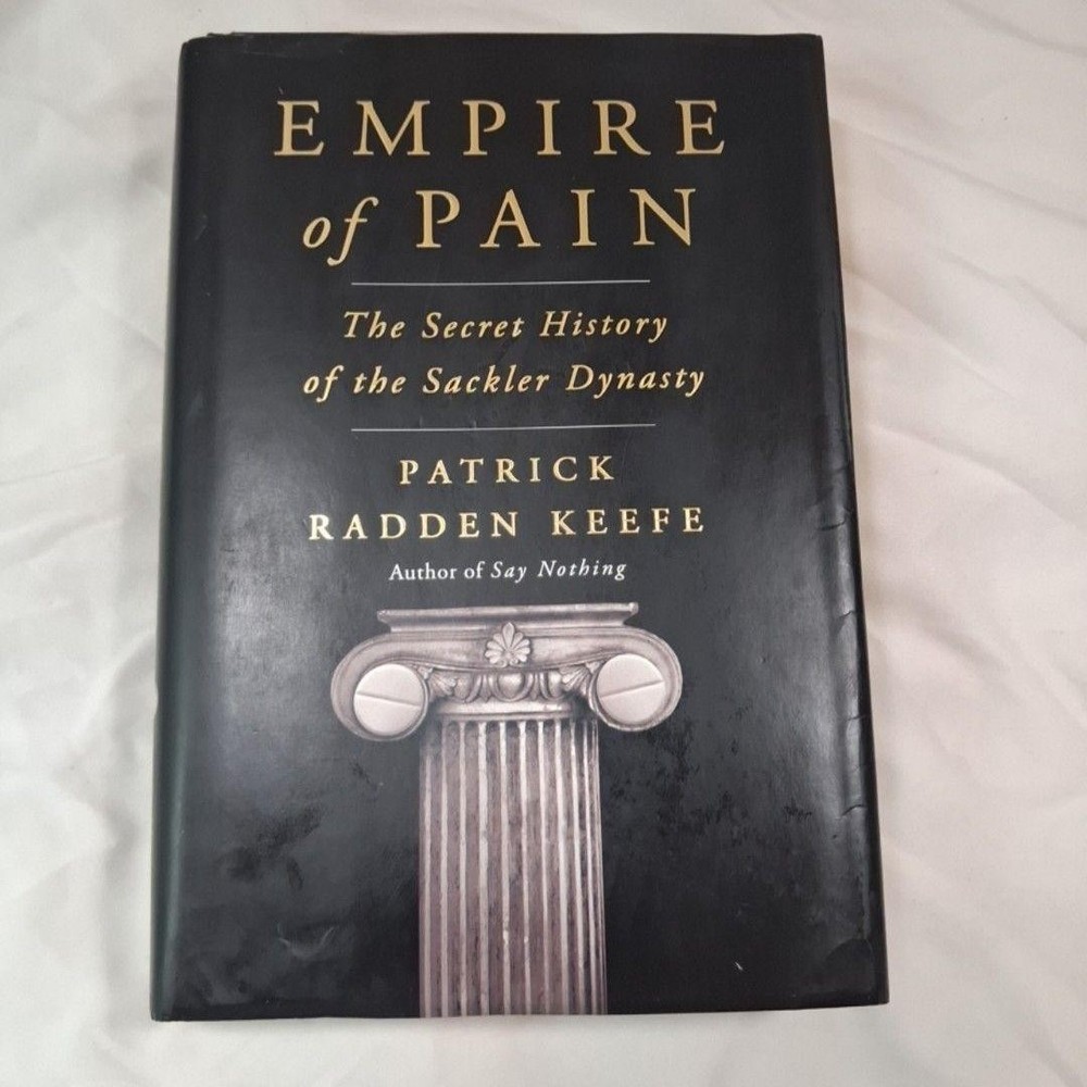 Empire Of Pain Patrick Radden Keefe HC Doubleday 2021 First Edition Dust Jacket
