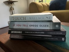 Nonfiction Memoir Book Lot – Crocker, Evenbly, Olsen, Wallace – WWII, True Crime