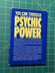You Can Through Psychic Power by Jo Anne Chase