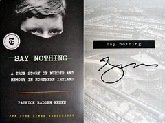 Patrick Radden Keefe~PERSONALLY SIGNED~Say Nothing~1st Edition HC + Photos!