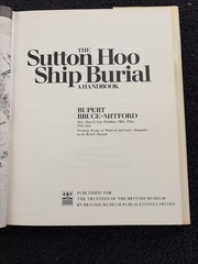 Sutton Hoo Ship Burial: A Handbook by Bruce-Mitford, Rupert HC With Dust Jacket