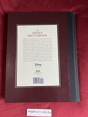 A Disney Sketchbook (Disney Editions Hardcover, By Ken Shue) Excellent Condition