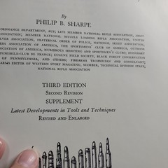 Complete Guide to Handloading by Philip B. Sharpe 3rd Ed 2nd Rev 1953 Hardcover