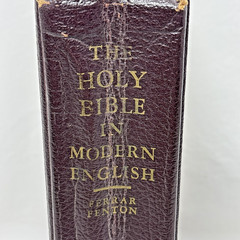The Holy Bible in Modern English Vtg Ferrar Fenton HC Large Type Edition 1966