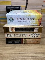 Lot of 11 Ken Follet Hardcover Paperback Books Mixed Winter World Fall Of Giants