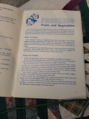 Freezing Fruits And Vegetables. Mississippi Extension Service Booklet. 26 Pages