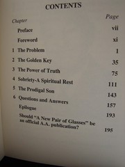A New Pair Of Glasses Chuck C Alcoholics Anonymous AA oldtimer recovery new book