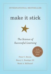 Make It Stick: The Science of – Paperback, by Peter C. Brown free shipping Eng..