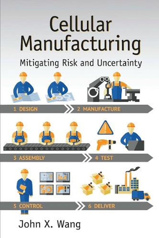 Cellular Manufacturing: Mitigating Risk and Uncertainty by John X. Wang Paperbac