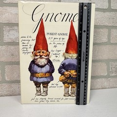Gnomes Wil Huygen Rien Poortvliet 1977 Abrams Illustrated Fantasy Folklore HC DJ