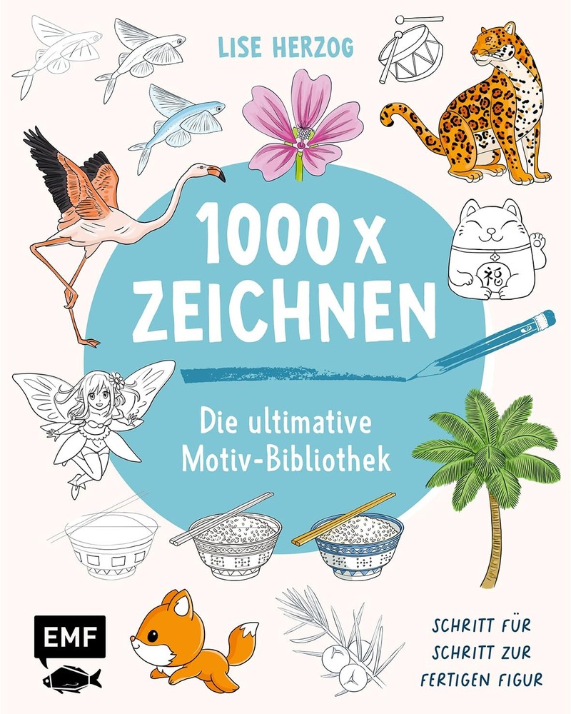 Lise Herzog Die ultimative Motiv-Bibliothek – 1000 x zei (Paperback) (UK IMPORT)