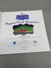 Peppa’s First Sleepover scholastic children’s book paperback Scholastic READ