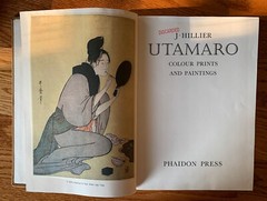 Utamaro: Colour Prints and Paintings 1979 Hillier Japanese Art 18th Century