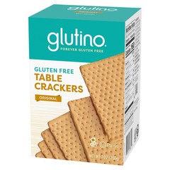 Glutino Gluten Free Table Crackers, Premium Squares, Original, Kosher, 7 oz