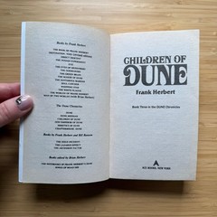 LOT Ace Premium Edition of Dune + Dune Messiah Children of Dune Frank Herbert PB