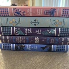 Lot of 5 Barnes & Noble Bonded Leather Children’s Classics 2 Factory Sealed New