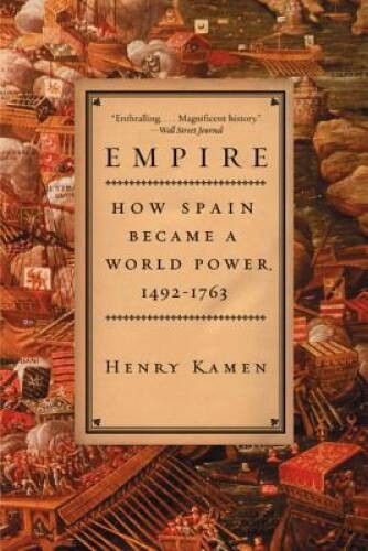 Empire: How Spain Became a World Power, 1492-1763 – Paperback – VERY GOOD