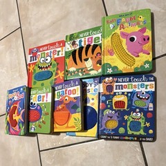 Make Believe Ideas Never Touch a Kangaroo! Touch-and-Feel Board Book, English