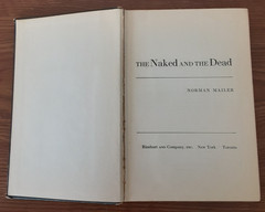 The Naked and the Dead by Norman Mailer HC 1948 vtg hardcover world war II WWII