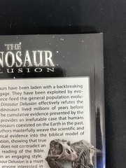 The Dinosaur Delusion Book – Lyons & Butt – Creationism vs Evolution – Paperback