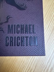 Jurassic Park By Michael Crichton Deluxe Faux Leather Dinosaur Skin Edition New