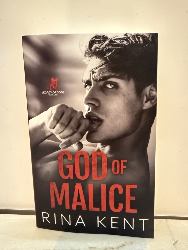 1st Ed Trade Paperback July 2022 God of Malice (Legacy of Gods #1) by Rina Kent