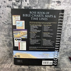 Rose Publishing Bible Charts Maps & Time Lines 10th Anniversary Edition Spiral