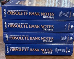 Haxby Standard Catalog of United States Obsolete Bank Notes Complete Set Vol 1-4