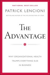 The Advantage: Why Organizational Health Trumps Everything Else In B – GOOD
