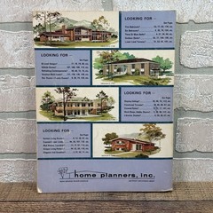 Home Planners 165 Homes Multi-Level Designs MCM Building Plans Richard Pullman