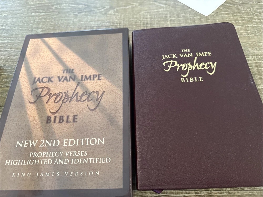 Prophecy Bible The Jack Van Impe New 2nd Edition King James Version with the Box
