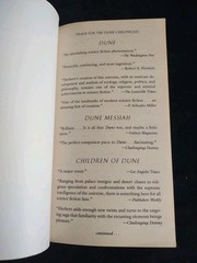 Dune Frank Herbert Science Fiction Novel Paperback Softcover Book Classic Desert
