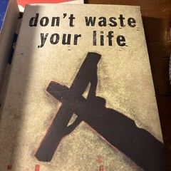 Three Softback Books The Parables Don’t Waste Your Life By John Piper ￼