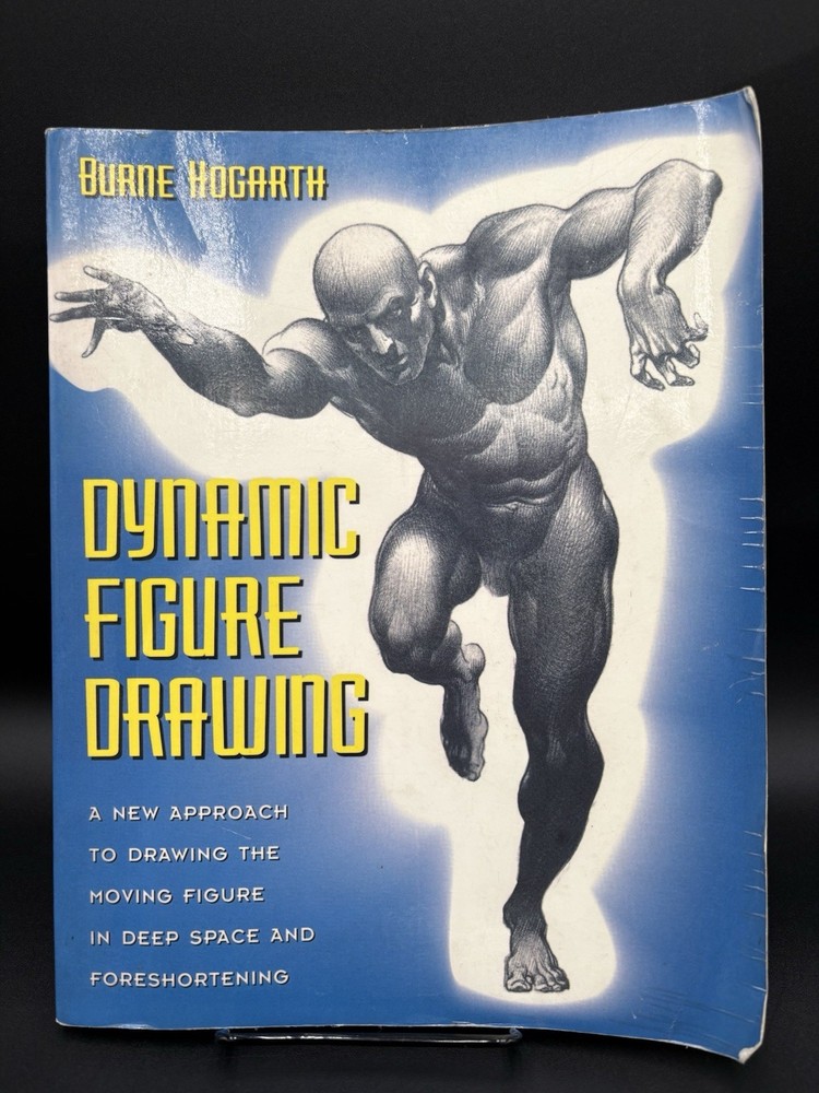 Dynamic Figure Drawing Burne Hogarth Paperback 2002 Art Instruction Moving Space