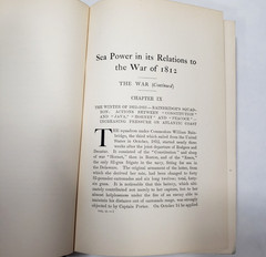 Sea Power In Its Relations To The War Of 1812 Volume 2 Only Mahan 1905 History