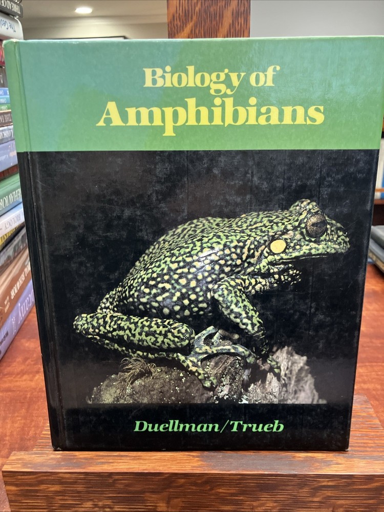 BIOLOGY OF AMPHIBIANS By William Edward Duellman – Hardcover (Linda Fink)